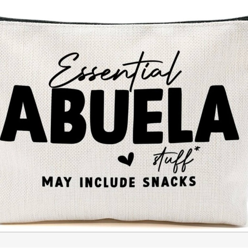 Essential Abuela Stuff Pouch